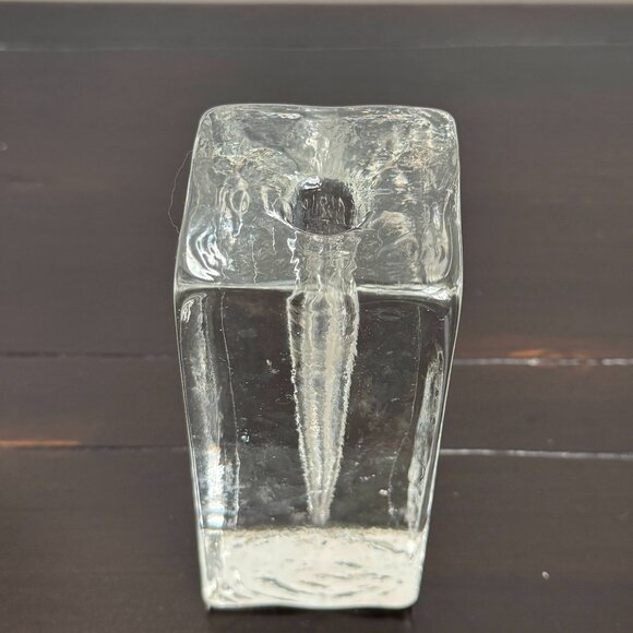 Vintage Wiesenthal Hutte Solifleur Zwiegvase Klaus Breit Glass Bud Vase - Picture 5 of 8